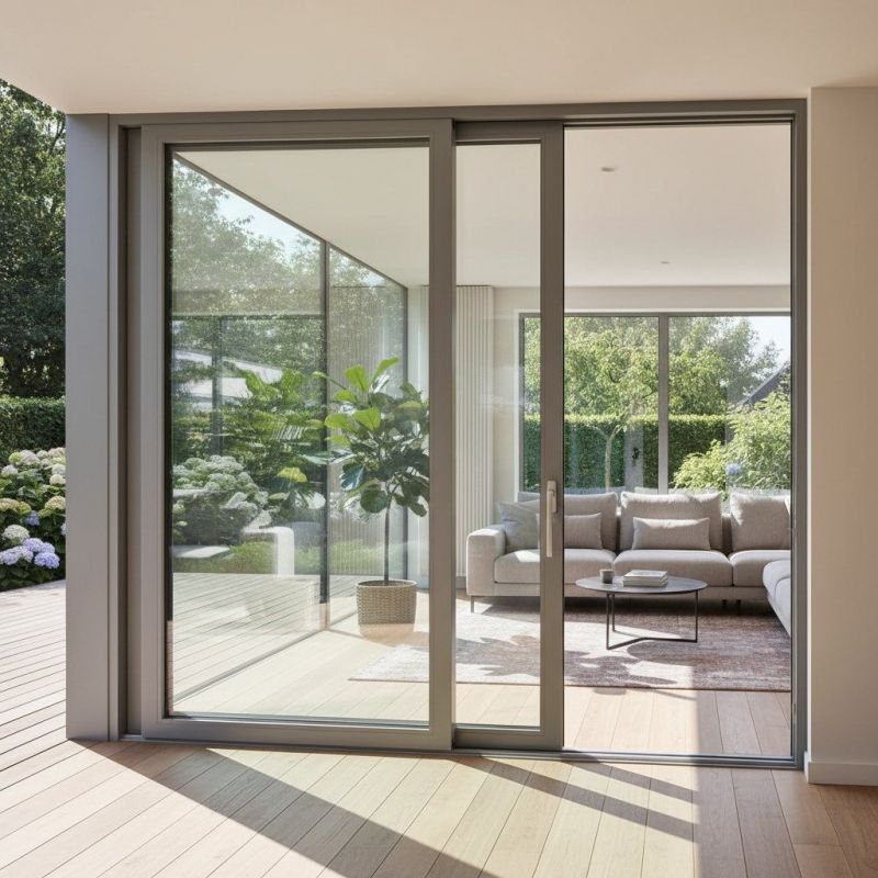 Wood Sliding Door Installation in Durham, NC